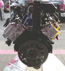 Hemi engine cut-away